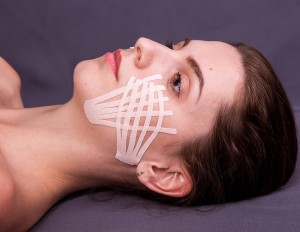 Кинезиотейп для лица CureTape Beauty 5 см x 5 м