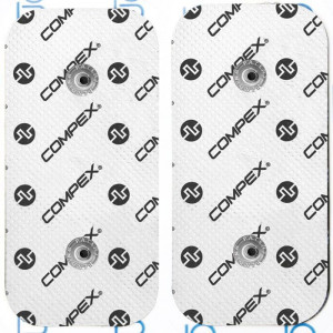 Електроди самоклеючі Easy Snap 50х 100 мм (уп. 2 шт.) з 2 роз'ємами Compex