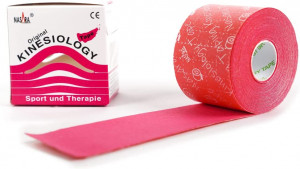 Кінезіотейп Nasara 5 см x 5 м мікс кольорів (6шт.)